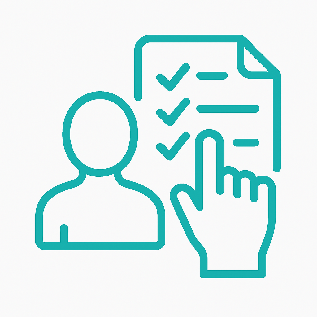 Icon representing personalized treatment plans